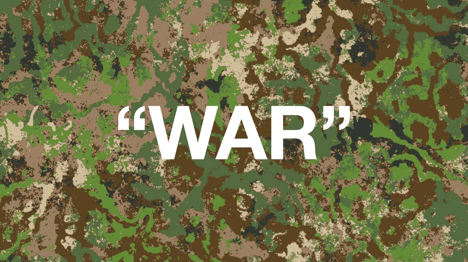 La militarización del presente y/o la guerra como único lenguaje común