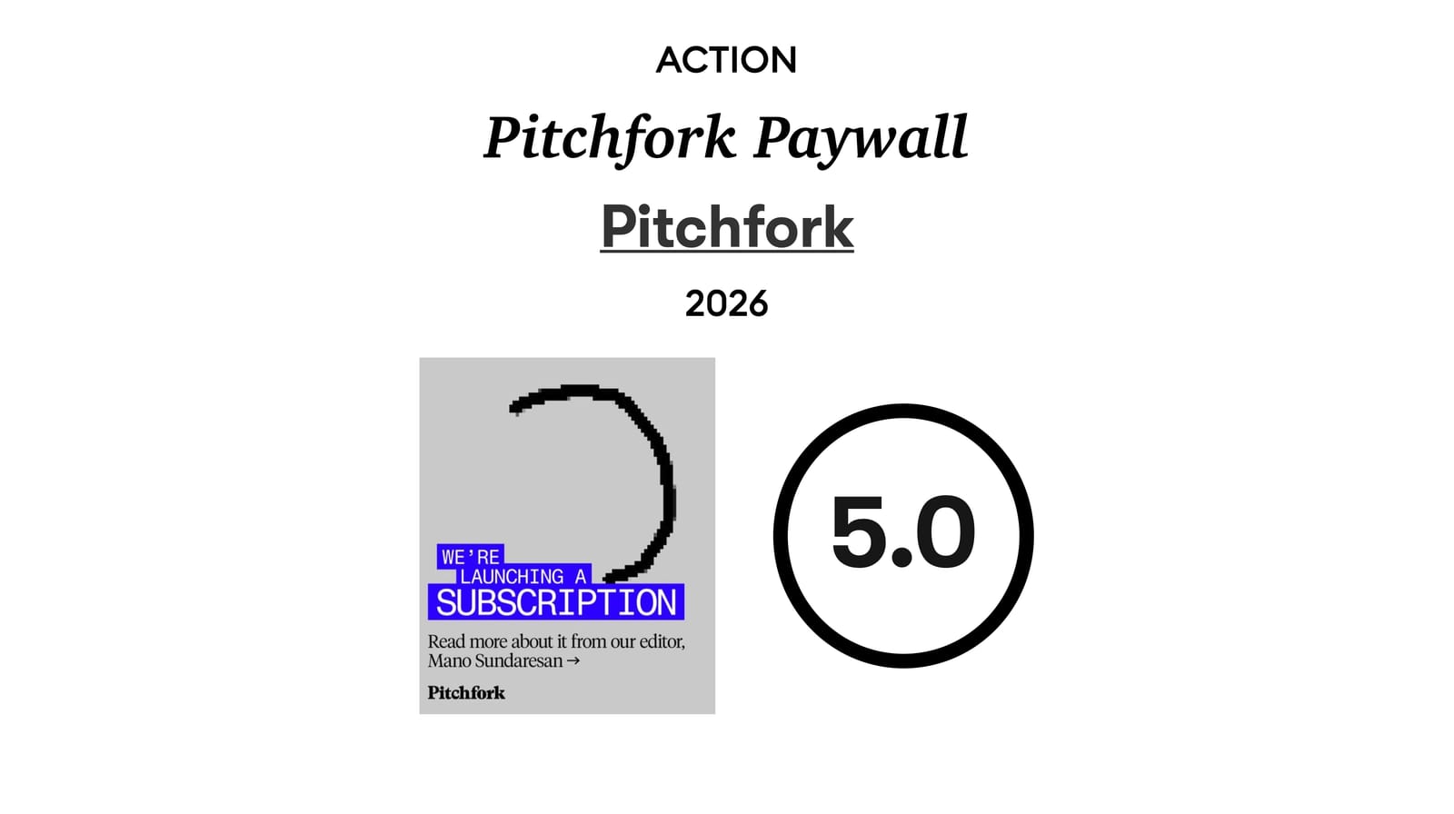 Pitchfork confirma que la "crítica" ya no resiste como "servicio público"